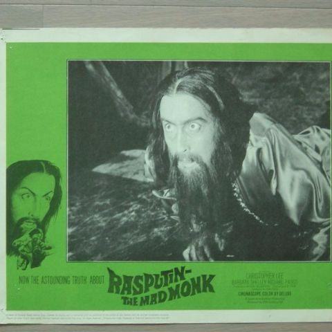 'Rasputin-the mad monk' (C. Lee) (Original U.S. lobby-still 4)